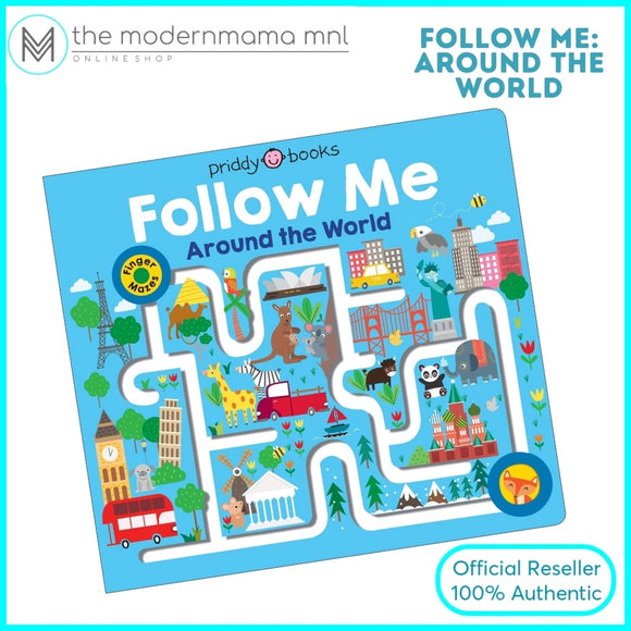 Maze Book: Follow me around the World