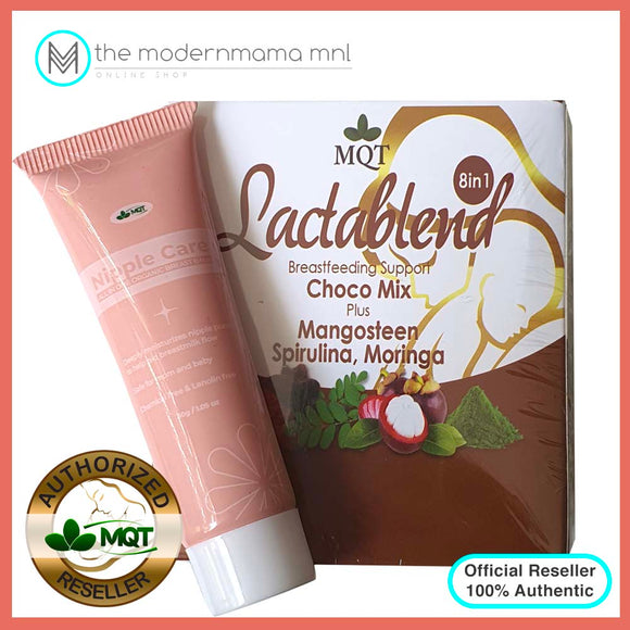 Lactablend Combo Nipple Care 30ml and Choco Mix or Coffee Mix
