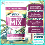 FUNCH® Australian Strawberry Cheezcake Bliss Slice Mix