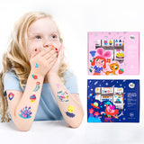 Joan Miro Kids Temporary Tattoos and Nail Stickers 12 Sheets