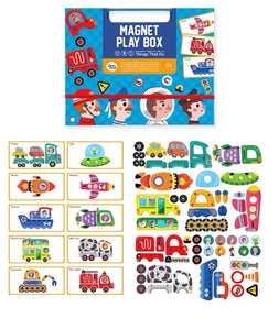 Magnet Playbox by Joan Miro (Things That Go, Crazy Faces, Princess Closet